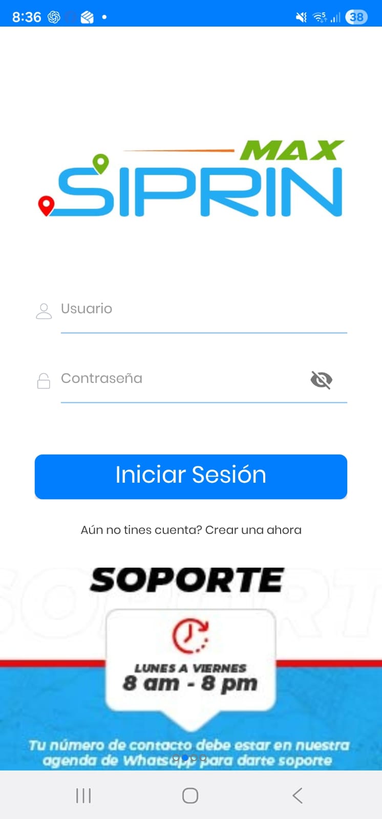 Aplicación del cobrador